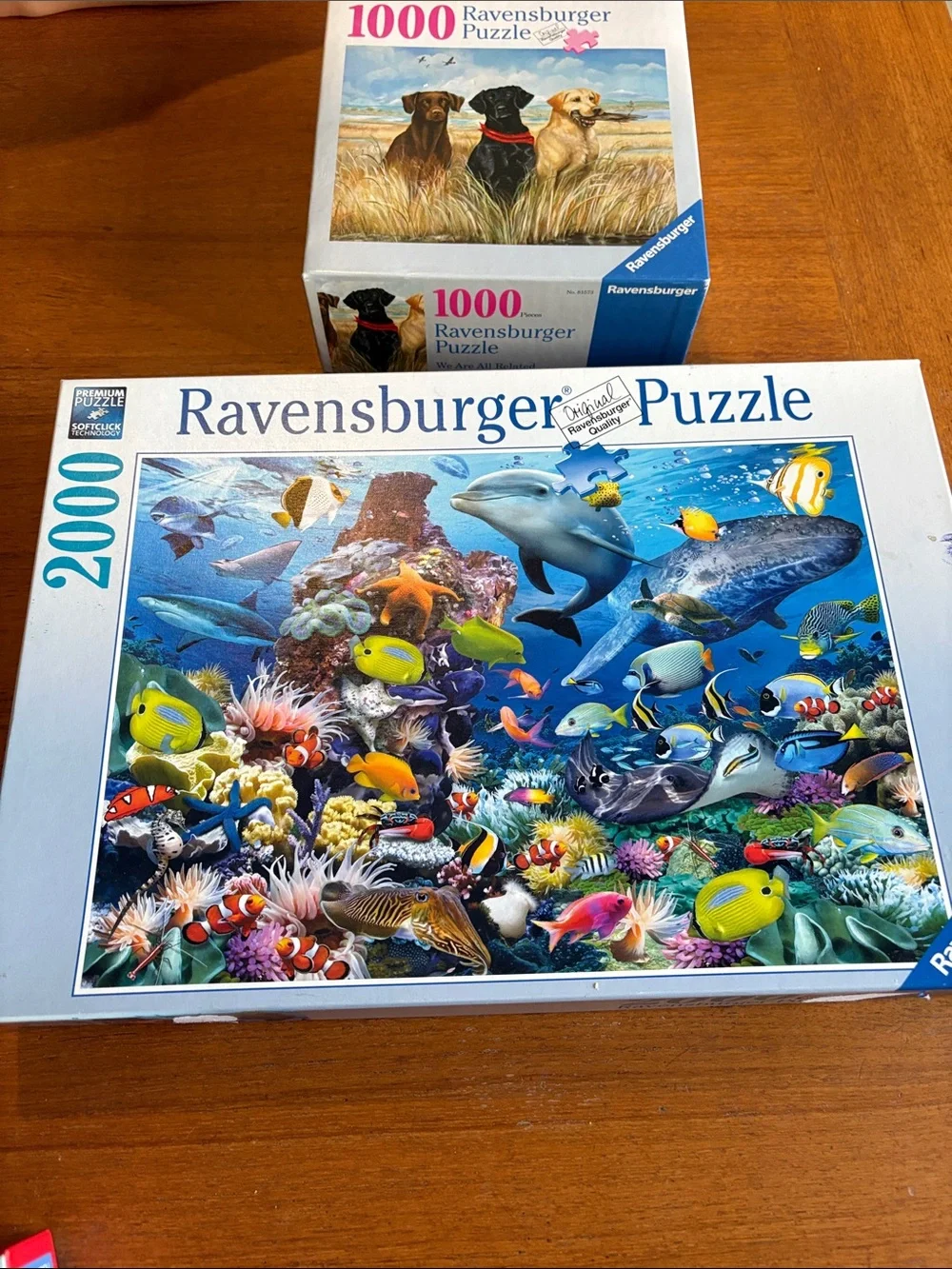 Ravensburger lot puzzles